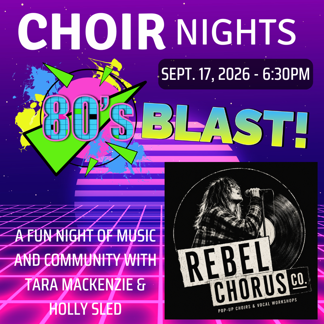 Event image Choir Night 1 – 80’s Blast!